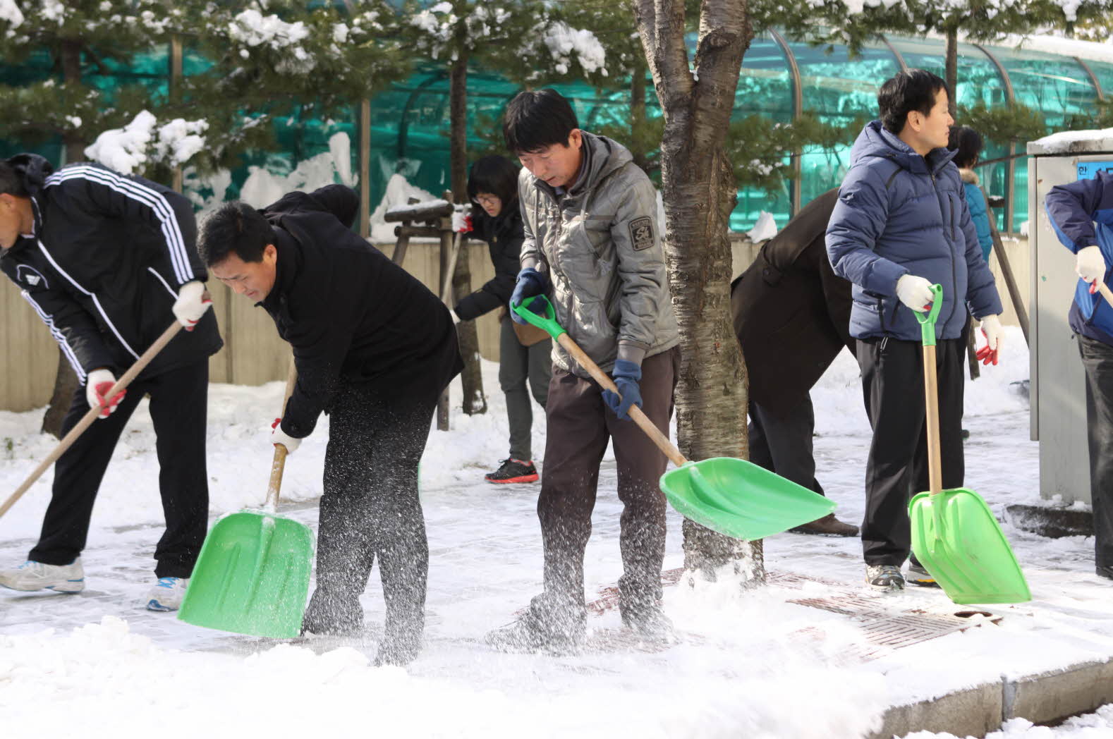 제설작업